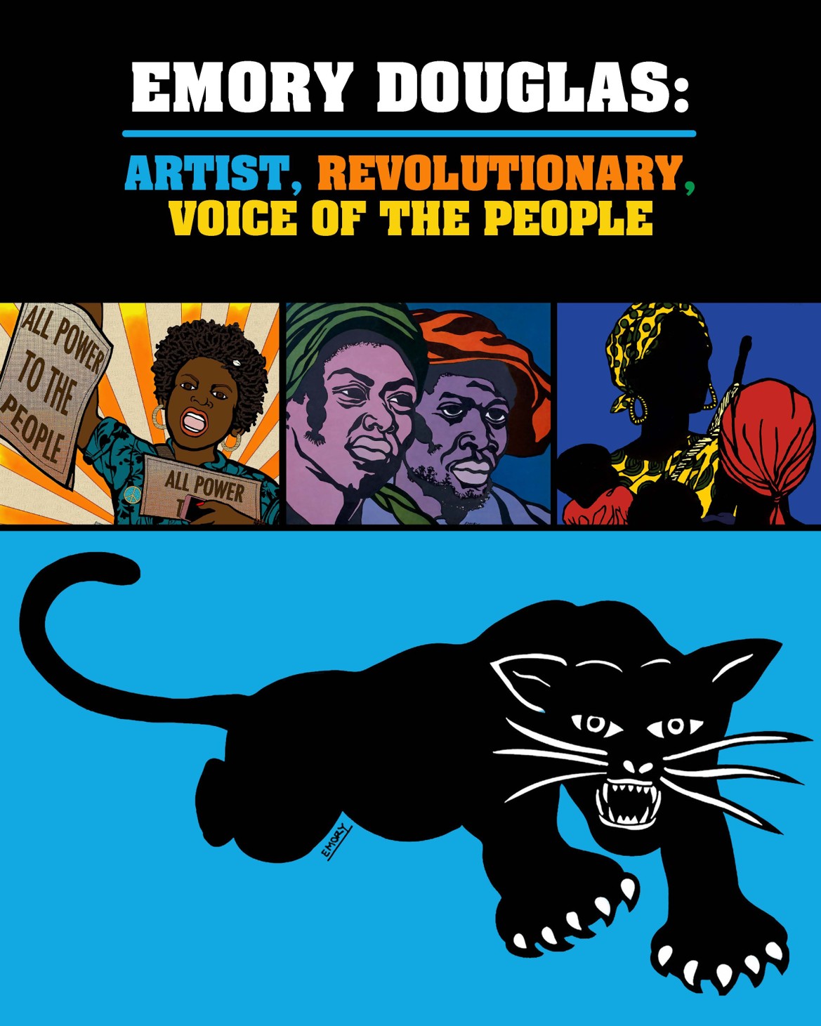 Flyer for Emory Douglas - Artist, Revolutionary, Voice of the People