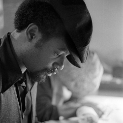 Black & White Photograph of Emory Douglas 